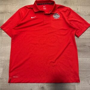 (SOLD) Nike Georgia champions 2021 Men's Polo Shirt